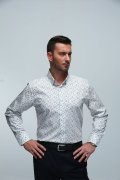 Men's woven casual shirt